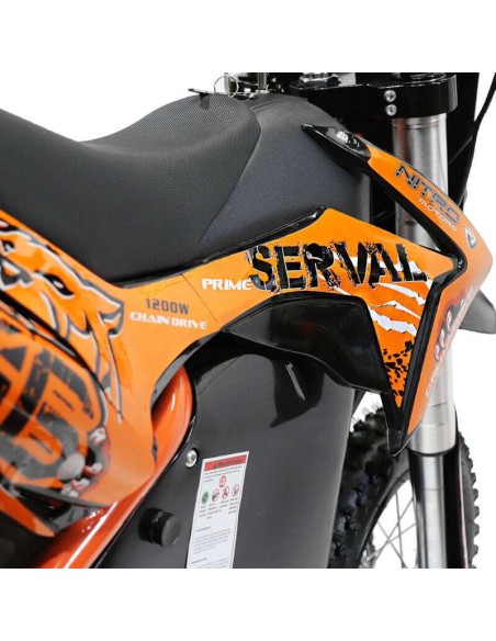 pitBike NITRO SERVAL 1200w 48v Litio