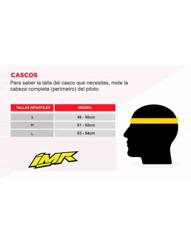 Casco IMR Infantil MX EVO Cross