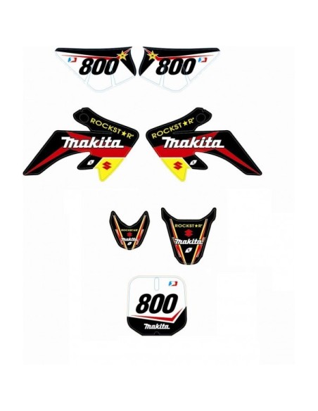 Adhesivos Makita Rock Star CRF50