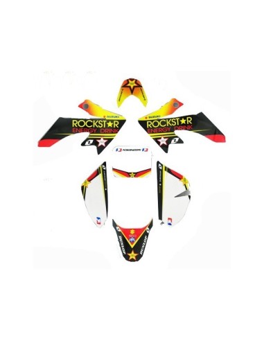 Adhesivos Pitbike Rock Star CRF50/CRF70