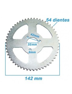 Plato de 54T H35 35mm T8F