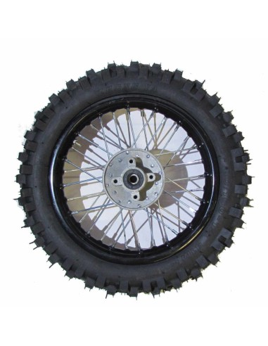 Rueda completa pit bike 12 Trasera