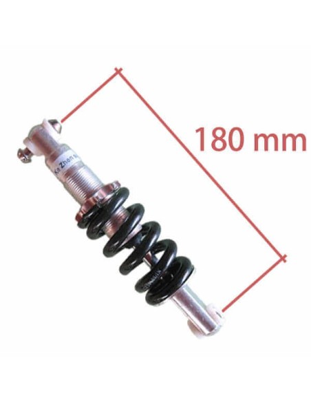 Amortiguador 180 mm Aluminio miniMoto miniQuad