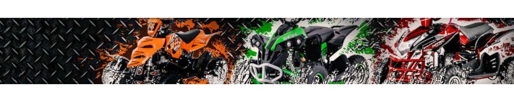 mini Quad para niños de gasolina con tirador